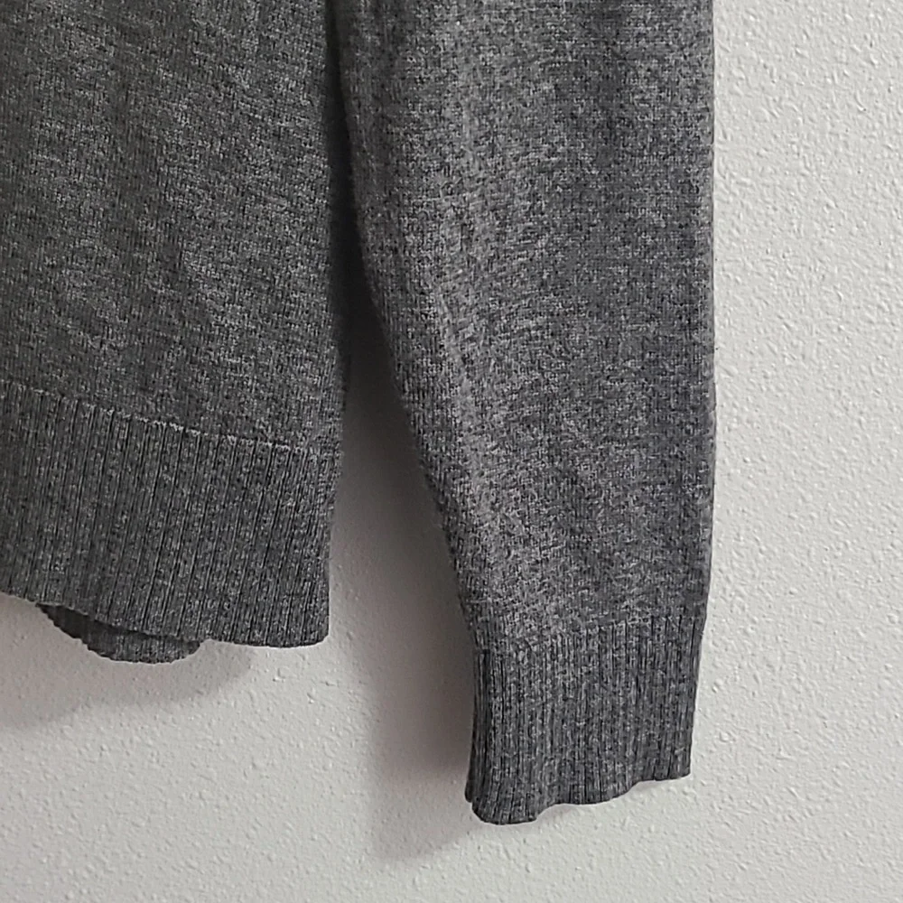 Smartwool Sparwood Crewneck Sweater  Gray Size Large Mens - Picture 3 of 5
